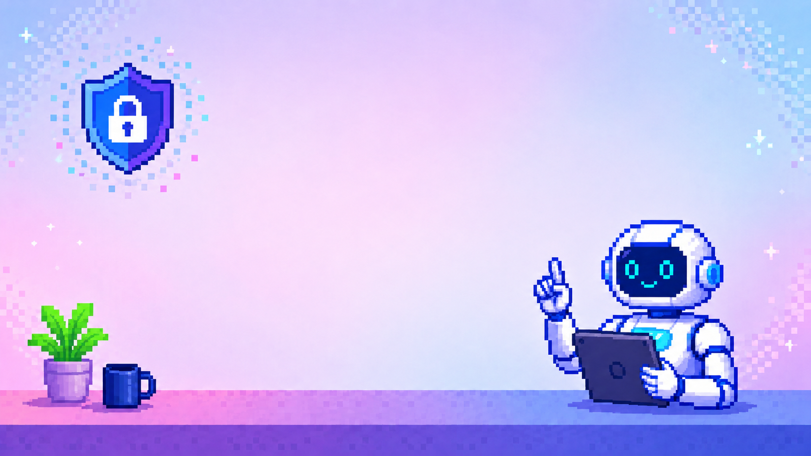 Pixel-art illustration for What I Learned Building an AI That Knows When Not to Decide