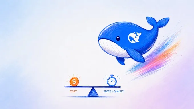 Illustration for Understanding Inference Economics with DeepSeek V4